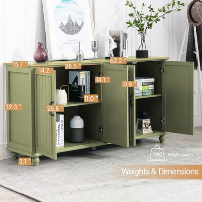 Buffet de cuisine, meuble bar à café, meuble de rangement d'appoint