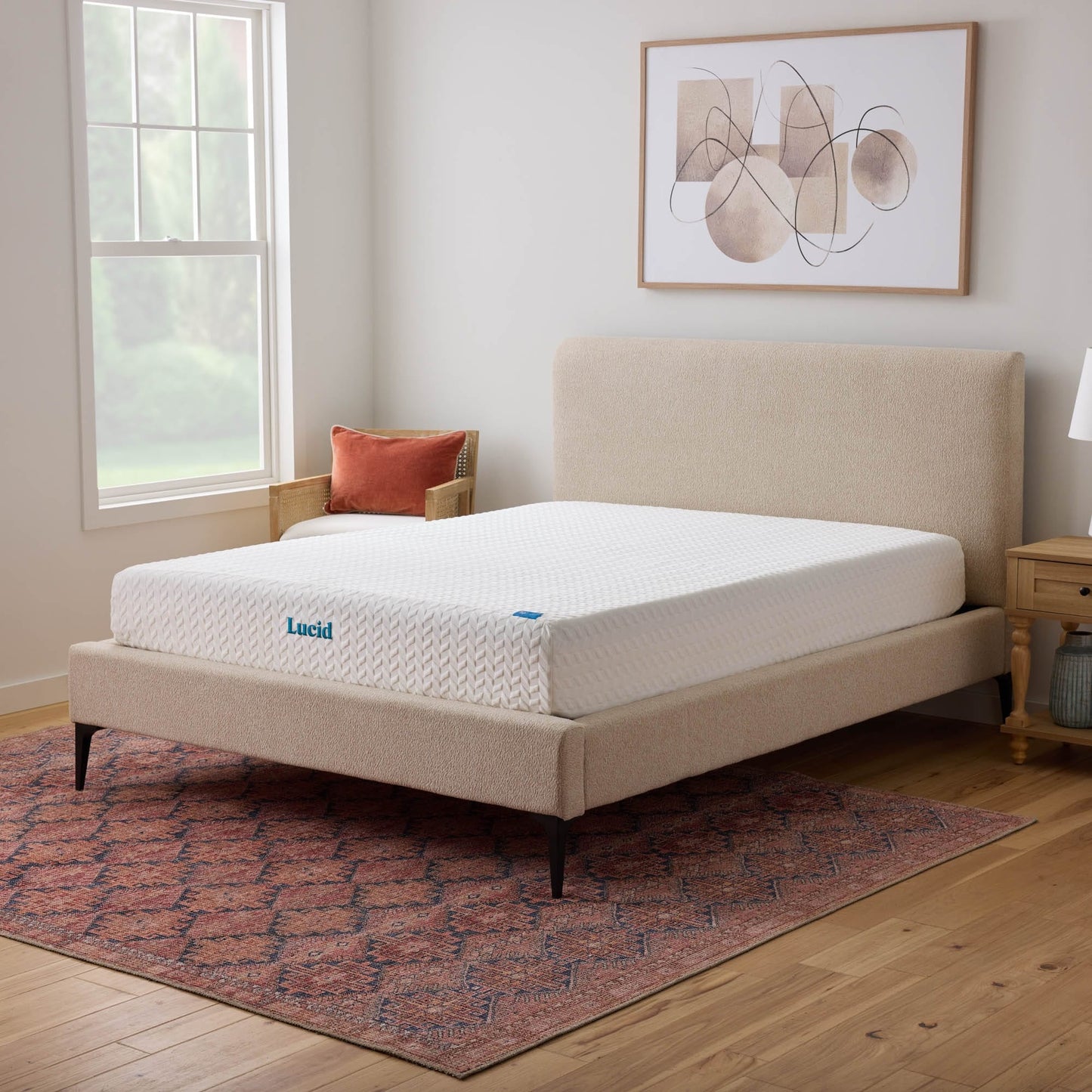 Matelas Lucid en mousse à mémoire de forme de luxe de 10 pouces
