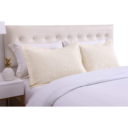 Porch & Den Manor Embroidered Pillow Sham (Set of 2)