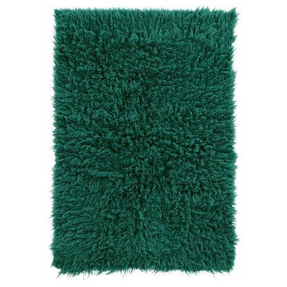 Linon Flokati Wool Thick Area Rug