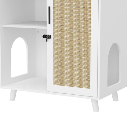 Enceinte de bac à litière pour chat Meubles Table d'appoint Canapé Table