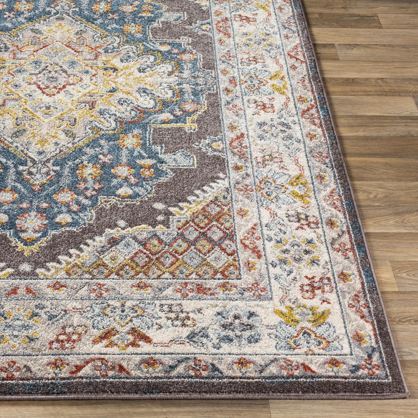 Livabliss Ankara Updated Traditional Medallion Area Rug