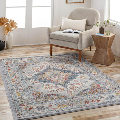 Livabliss Ankara Updated Traditional Medallion Area Rug
