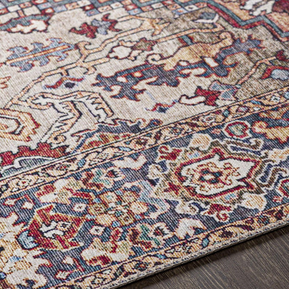 Livabliss Iris Updated Traditional Medallion Area Rug