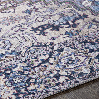 Livabliss Iris Updated Traditional Medallion Area Rug