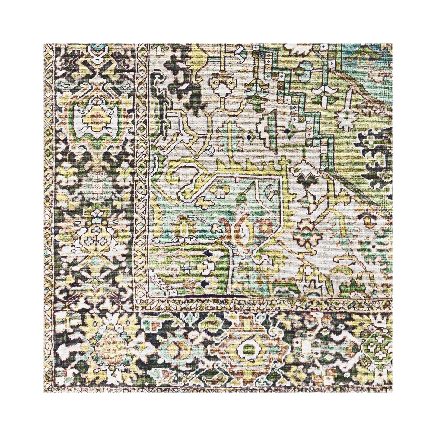 Livabliss Iris Updated Traditional Medallion Area Rug