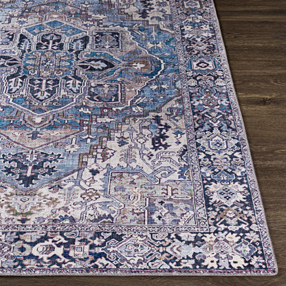 Livabliss Iris Updated Traditional Medallion Area Rug