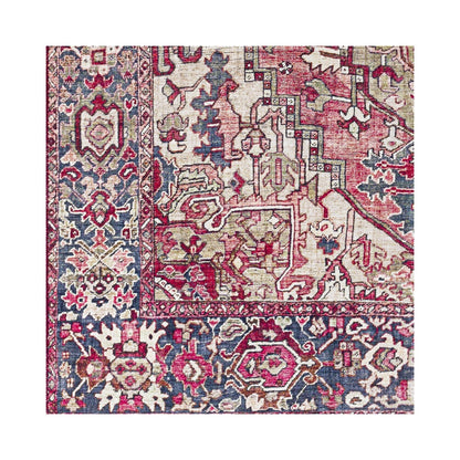 Livabliss Iris Updated Traditional Medallion Area Rug