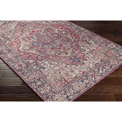 Livabliss Iris Updated Traditional Medallion Area Rug