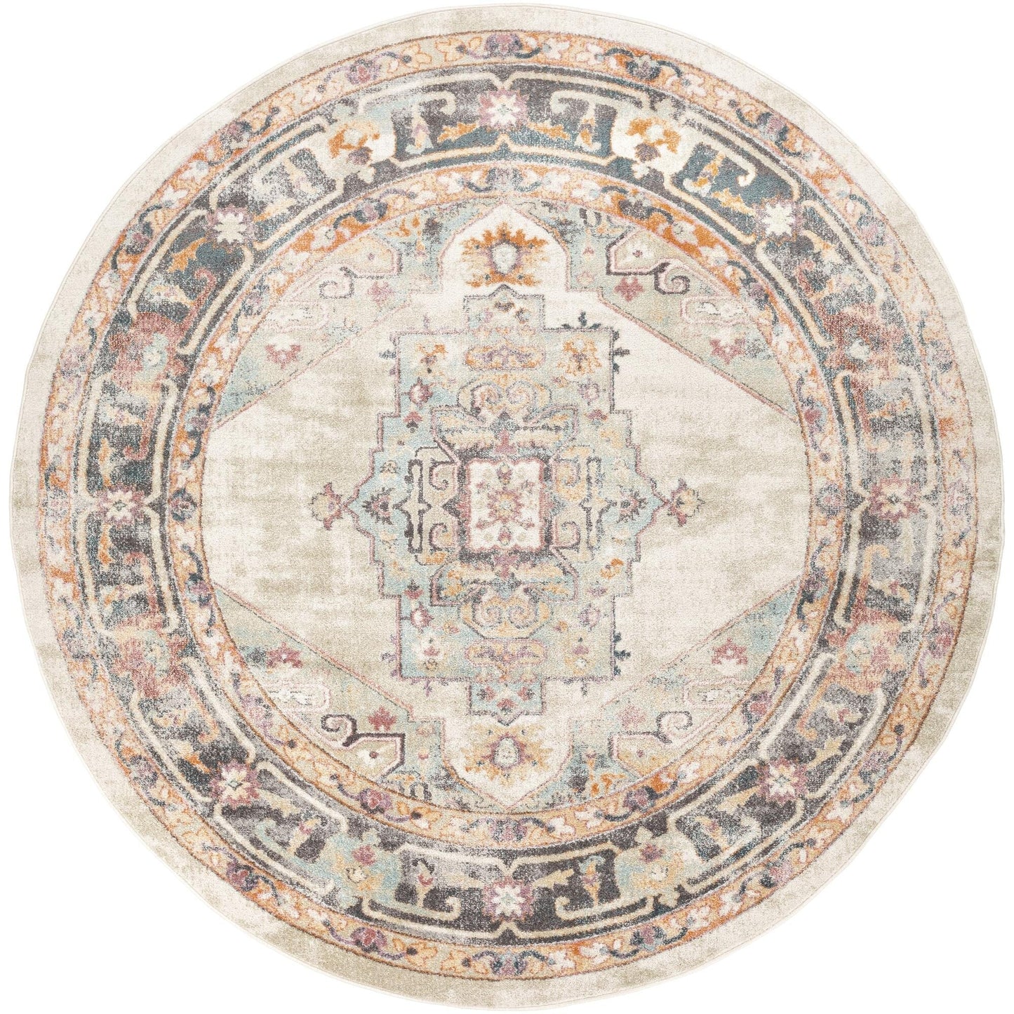 Livabliss New Mexico Updated Traditional Medallion Area Rug