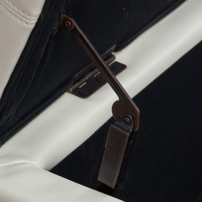 Banc de rangement en similicuir Lucinda par Christopher Knight Home - 51,25 L x 17,50 l x 16,25 H