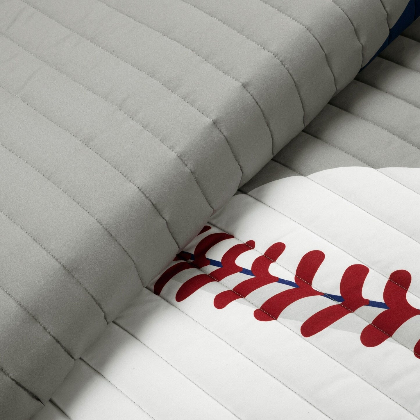 Lush Decor Baseball Game Reversible Oversized Kids Quilt