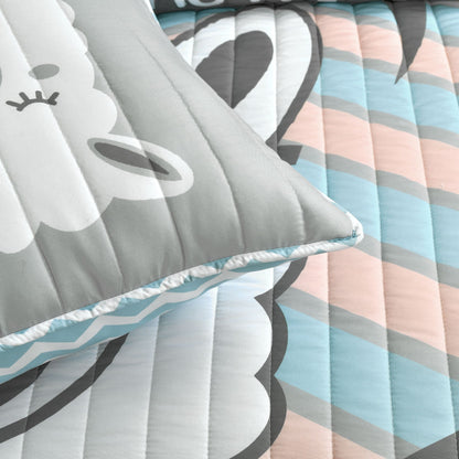 Lush Decor Cool as Llama Reversible Quilt Set