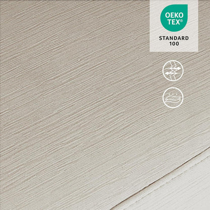 MCombo Oversized Dual Motor Armless Power Rocker Recliner Chair, Zeroarms Recliner Perfect for Living Room Fabric PR607