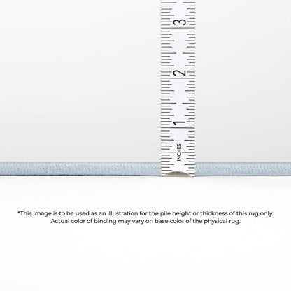 Machine Washable Indoor/ Outdoor Abstract Brushstroke Chantille Rug