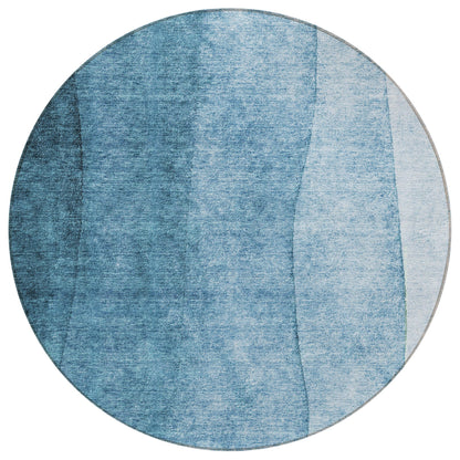 Machine Washable Indoor/ Outdoor Chantille Contemporary Ombre Rug