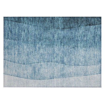 Machine Washable Indoor/ Outdoor Chantille Contemporary Ombre Rug