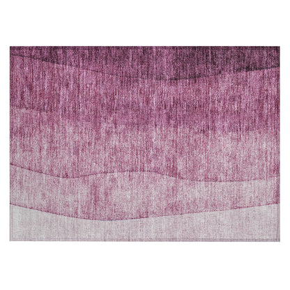 Machine Washable Indoor/ Outdoor Chantille Contemporary Ombre Rug