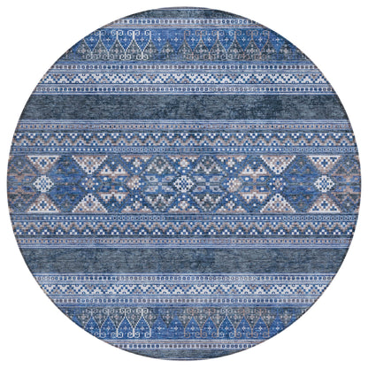 Machine Washable Indoor/ Outdoor Chantille Tribal Boho Rug