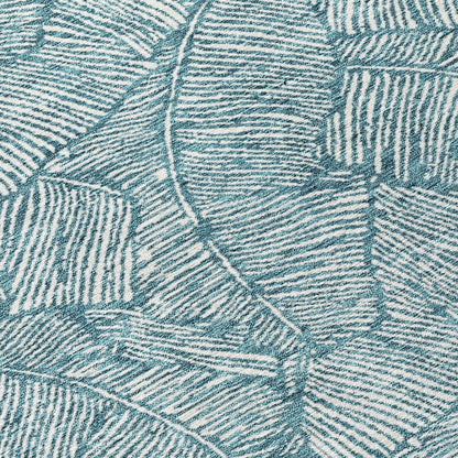 Machine Washable Indoor/ Outdoor Chantille Tropical Palm Rug