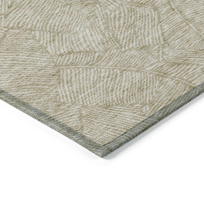 Machine Washable Indoor/ Outdoor Chantille Tropical Palm Rug
