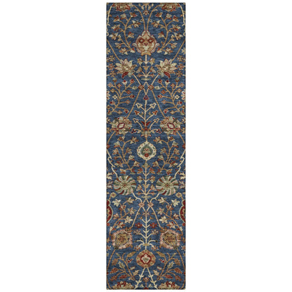 Machine Washable Indoor/ Outdoor Traditional Kashan Chantille Rug