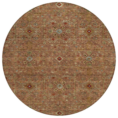 Machine Washable Indoor/ Outdoor Traditional Persian Chantille Rug