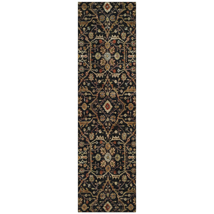 Machine Washable Indoor/ Outdoor Traditional Persian Chantille Rug