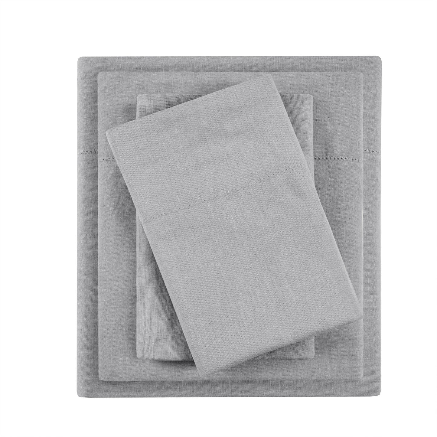 Madison Park Linen Blend 4PC Sheet Set