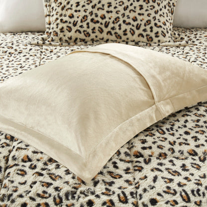 Madison Park Marselle Faux Fur Comforter Set