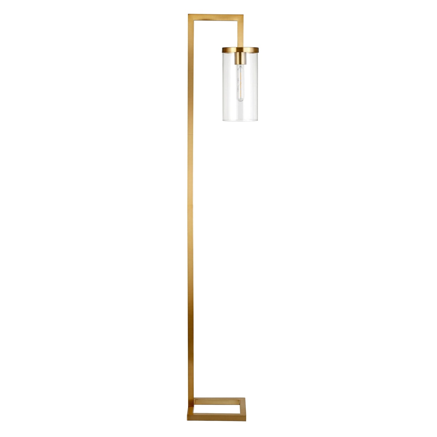 Malva 67.75 Tall Floor Lamp with Glass Shade - 11 Wide