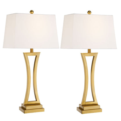 Maxax 30.75 Bedside Table Lamp Set (Set of 2)