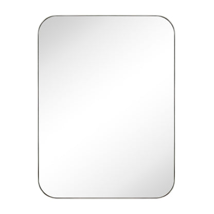 TEHOME Mid-Century Modern Chic Metal Rounded Wall Mirrors