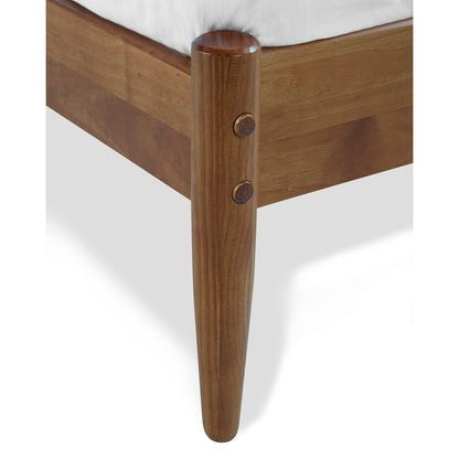 Lit à panneaux du milieu du siècle