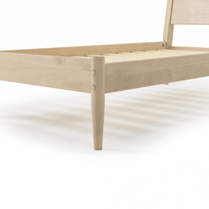 Lit à panneaux du milieu du siècle