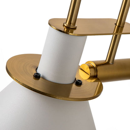 Mid-century Modern 1-Light Cone Wall Sconce - 7in Bedroom Light