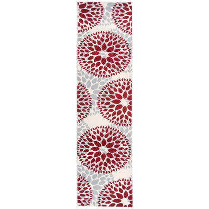 World Rug Gallery Modern Floral Circles Area Rug