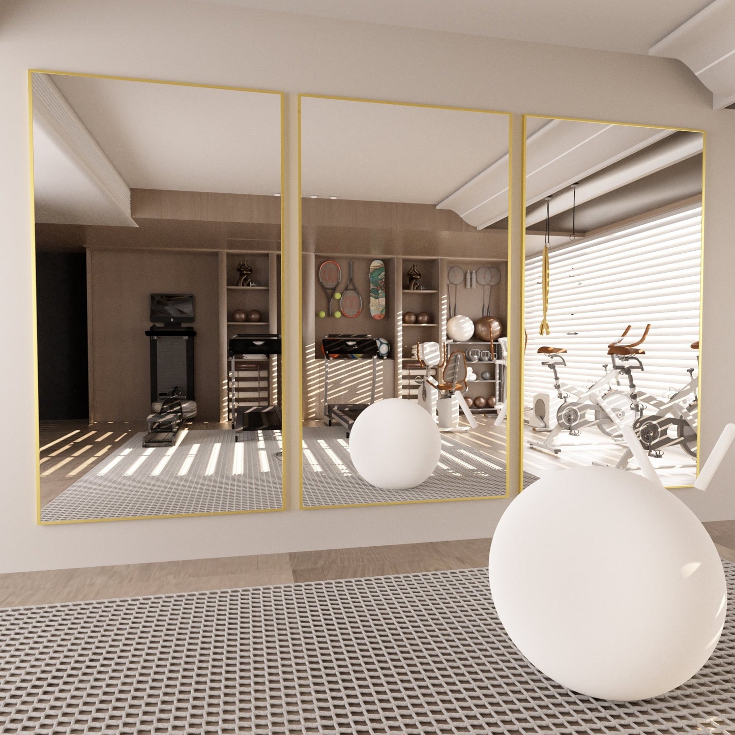 Modern Full Length Floor Mirror Freestanding Mirror