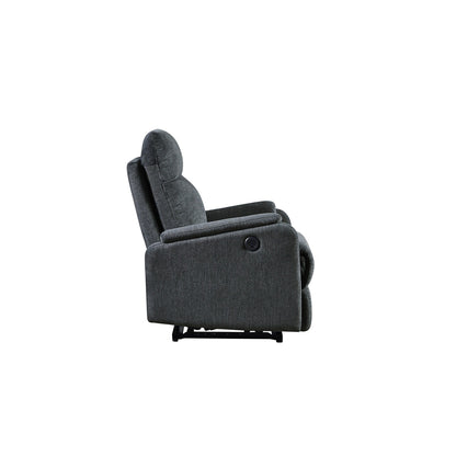Modern Power Recliner Chair with USB, Full Head & Lumbar Support