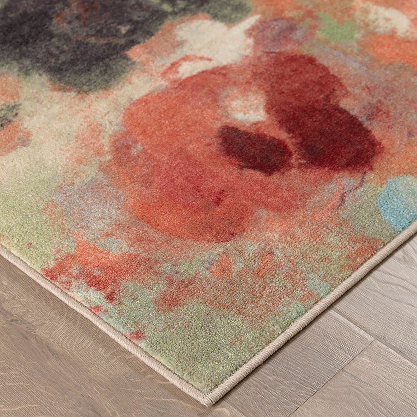 Mohawk Home Colorful Abstract Floral Garden Area Rug