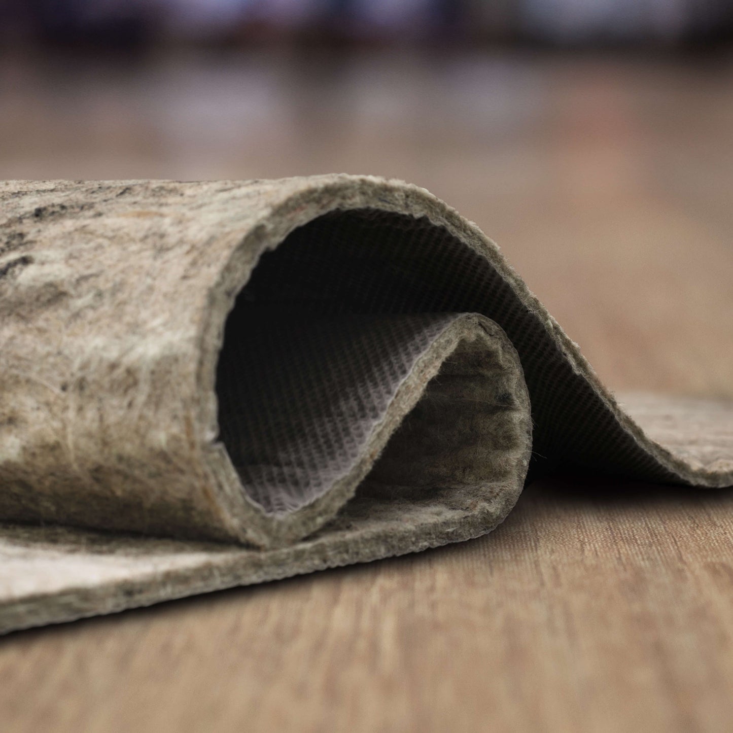 Mohawk Home Non Slip Rug Pad 1/2 Inch Thick Felt Cushion Reversible - Grey