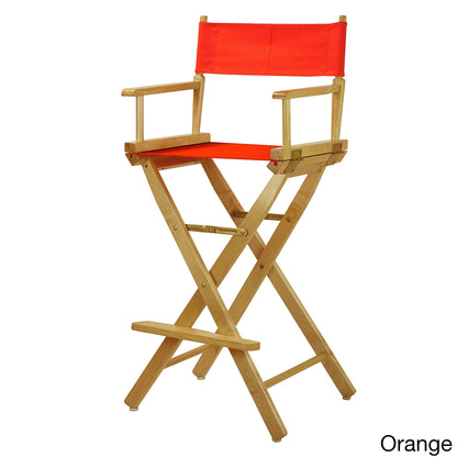 Natural Frame 30-inch Director's Chair