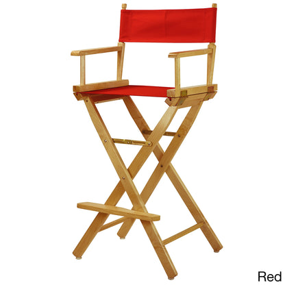 Natural Frame 30-inch Director's Chair