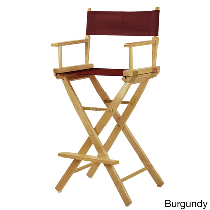 Natural Frame 30-inch Director's Chair