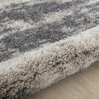 Noori Rug Lux Madison Abstract 2-Inch Shag Area Rug