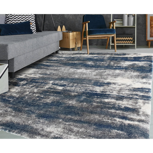 Noori Rug Lux Madison Abstract 2-Inch Shag Area Rug