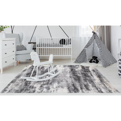 Noori Rug Lux Madison Abstract 2-Inch Shag Area Rug