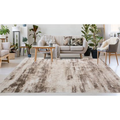 Noori Rug Lux Madison Abstract 2-Inch Shag Area Rug