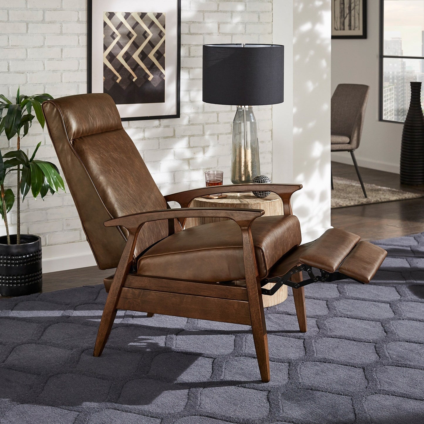 Notker 25.75 Wide Mid-Century Recliner by iNSPIRE Q Modern
