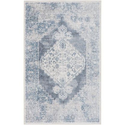 Nourison Abby Machine Washable Indoor only Persian Distressed Area Rug